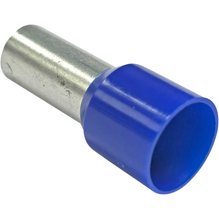 Blue 50mm Ferrule Terminals Pk 50