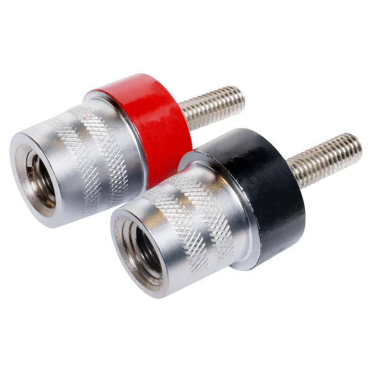 M6 SAE Battery Post - Positive / Negative Pair