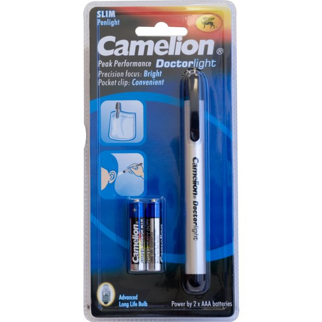 CAMELION PL2AAA DOCTORS PEN LIGHT TORCH