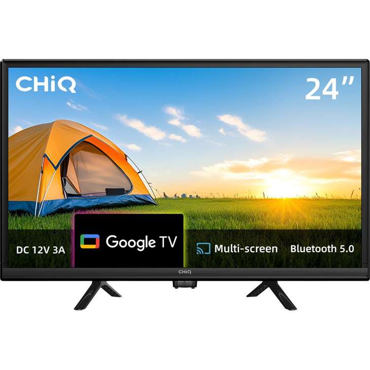 CHIQ L24D6CH CHiQ 24" HD GOOGLE TV 12V COMPATIBLE