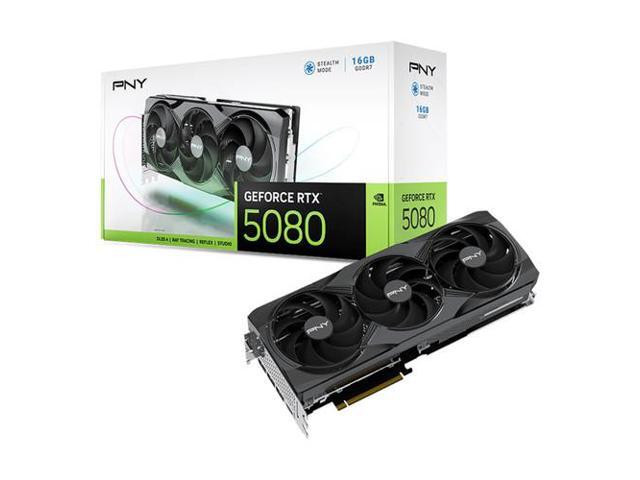 GRAPHICS CARD,RTX5080,16GB,TRPLFAN,PB,PNY GPU