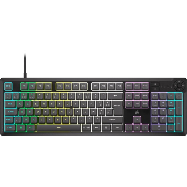 K55 CORE-Gry-RBRDME-ZND RGB Gaming Keyboard Gray