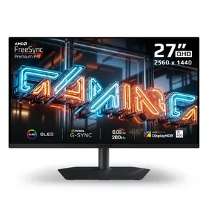 Gigabyte MO27Q2A QHD 280Hz G-Sync HDR QD-OLED 27in Gaming Monitor