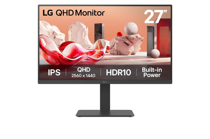 B2B,27",HDR10,IPS,16:9,QHD(2560x1440),5ms,75Hz,HDMI(2.0)x2,DP(1.4)x1,KVM,TILT,PIVOT,HEIGHT,SWIVEL,SPK(5Wx2),VESA100x100,3YR WTY