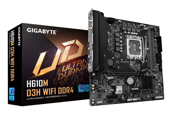 Intel H610/Socket1700/rev.1.0 Micro ATX/9560NGW