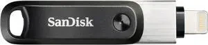 SanDisk iXpand Flash Drive Go, SDIX60N 64GB, Black, iOS, USB 3.0, 2Y