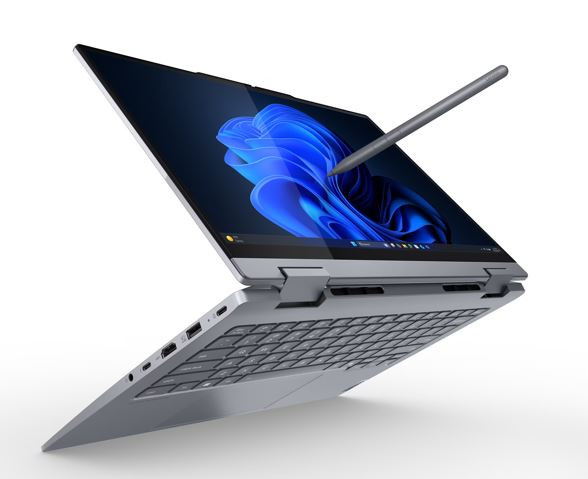 LENOVO ThinkBook 14 Yoga 2-in-1 G5 14' WUXGA TOUCH Intel U7-255U 32GB DDR5 512GB SSD Windows 11 PRO Intel GPU Thunderbolt Fingerprint 1YR OS 1.6kg