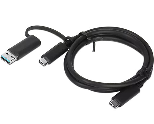 LENOVO HYBRID USB-C CABLE WITH USB-A (1M)