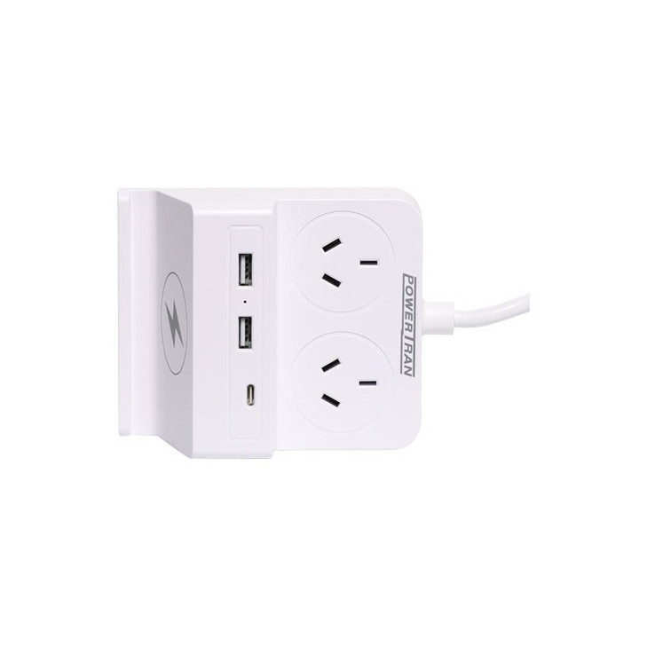 POWERTRAN Mains Power Board With USB PD & Wireless Charging