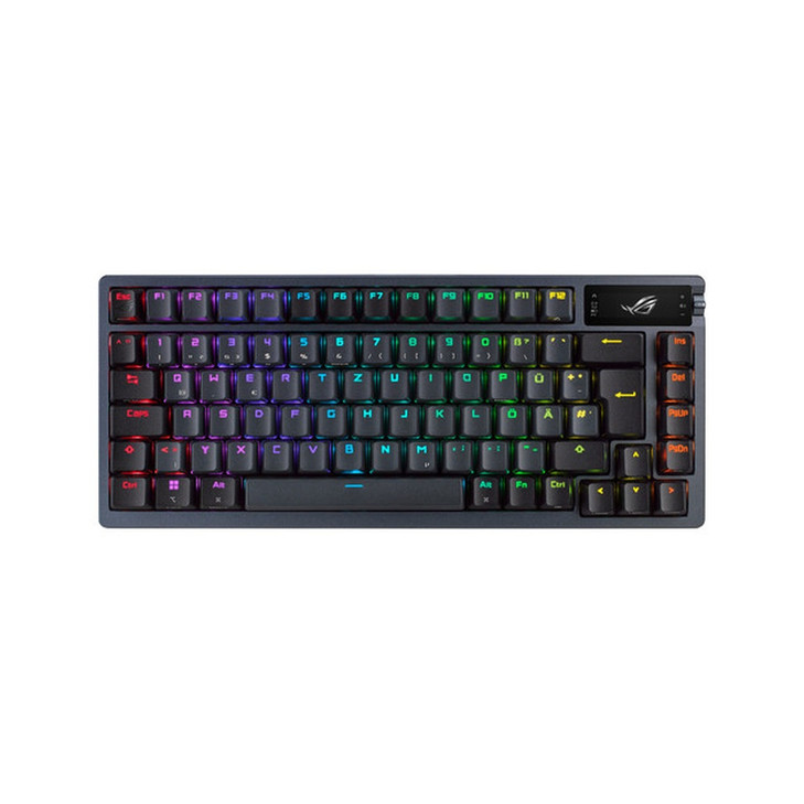 ASUS ROG AZOTH PBT BLACK GAMING KEYBOARD WITH SNOW SWITCH