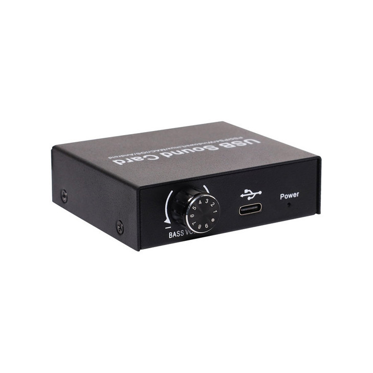 USB Sound Card With Level Control