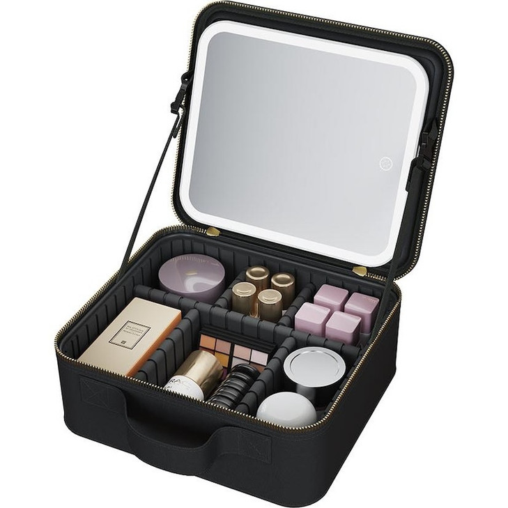 Wellcare Cosmetic bag with 7x Mirror and LED Light [WCSM398] - image 2