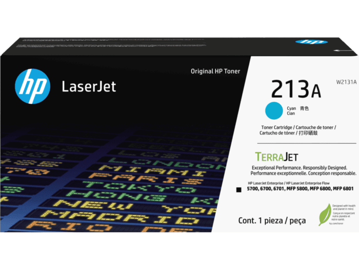 HP #213A Cyan Toner W2131A