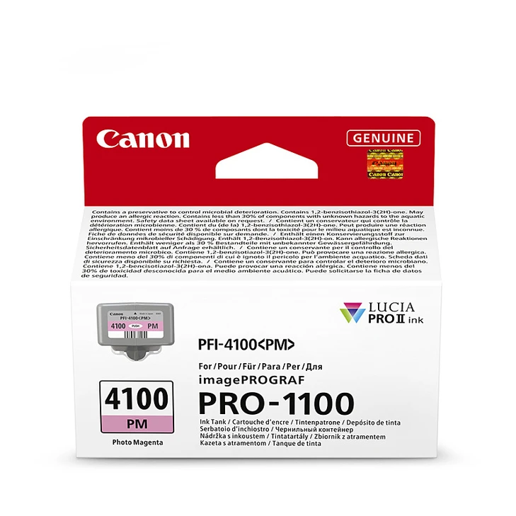 Canon PFI4100 Ph Mag Ink Cart - image 2