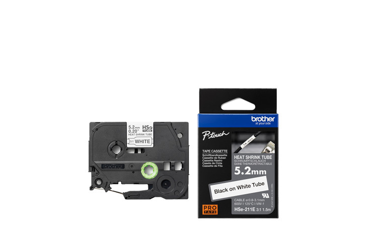 Brother HSe211E Labelling Tape