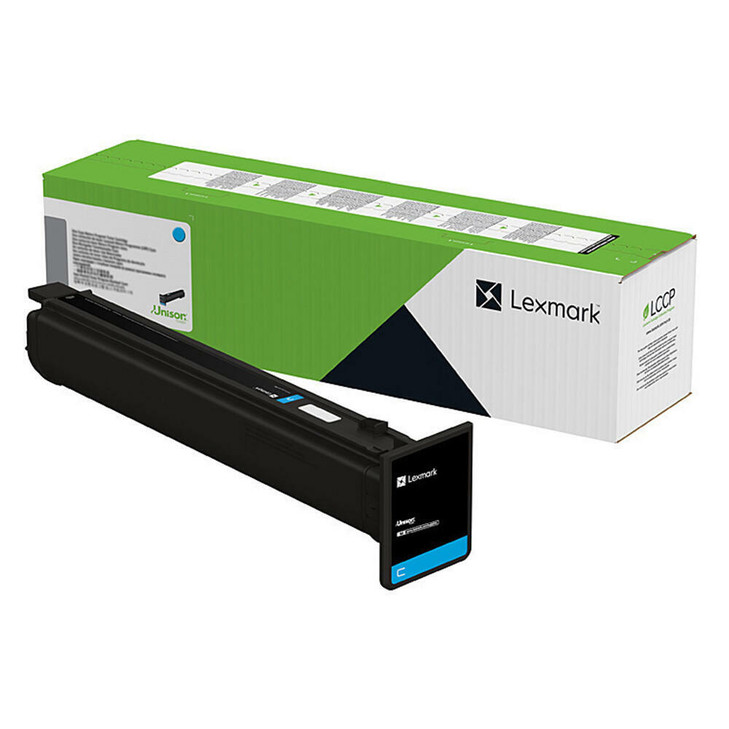 Lexm 77L10C0 Cyan Toner