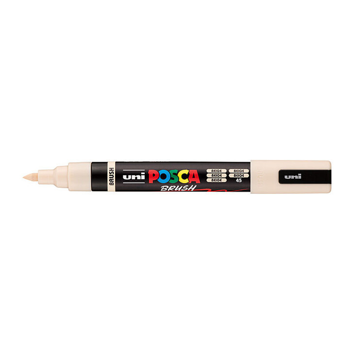 Posca Medium Brush Tip Beige - image 2