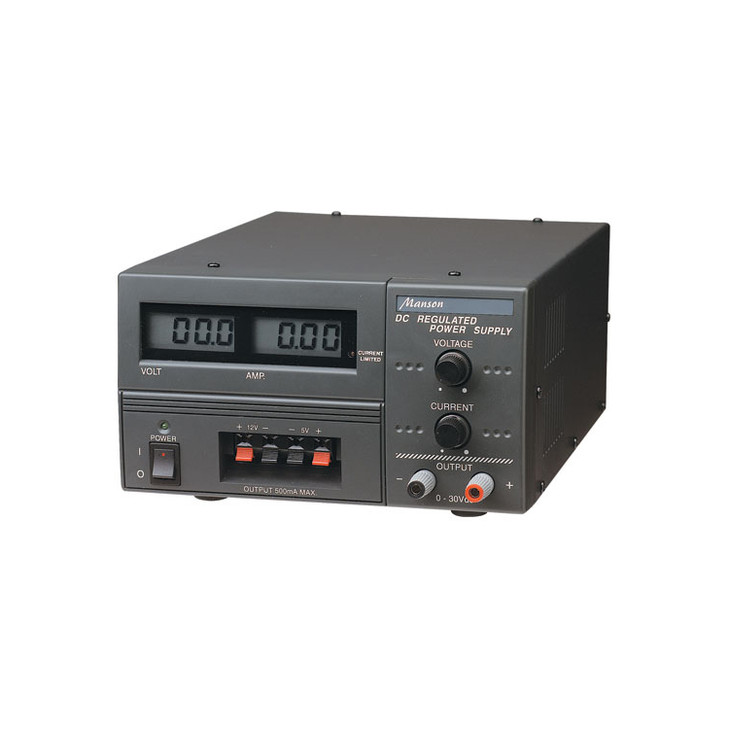 30V 3A Regulated Linear Benchtop Lab Power Supply