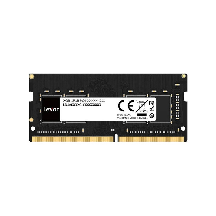 Lexar LD4AS032G-B3200GSST 32GB, DDR4 3200 SODIMM Laptop Memory, CL22 - Blister