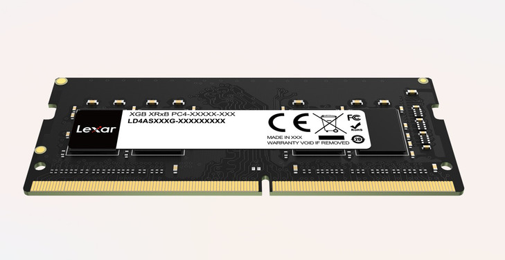 Lexar LD4AS08G-B2666GSST 8GB, DDR4 2666 SO-DIMMM Laptop Memory 1.2V CL19 - Blister