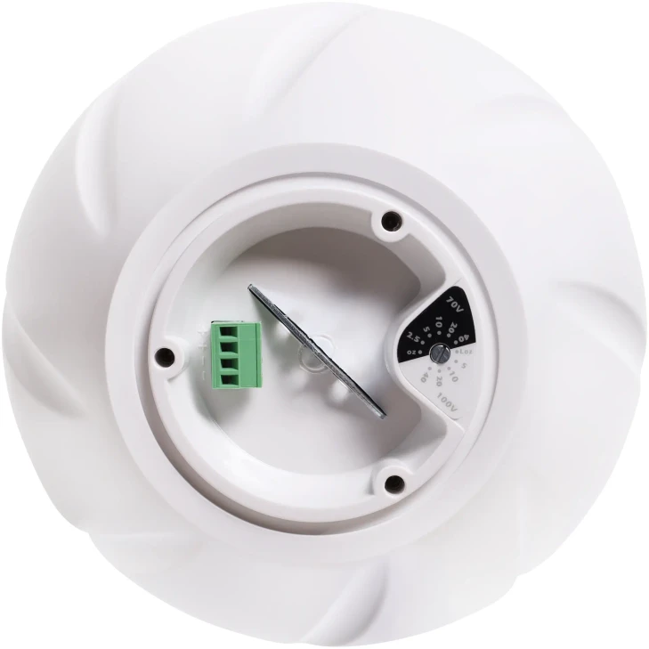 100V Line 40W White Ball Pendant Ceiling Speaker