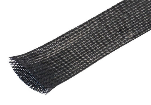 Expandable Sleeving 50mm Black 100M Reel