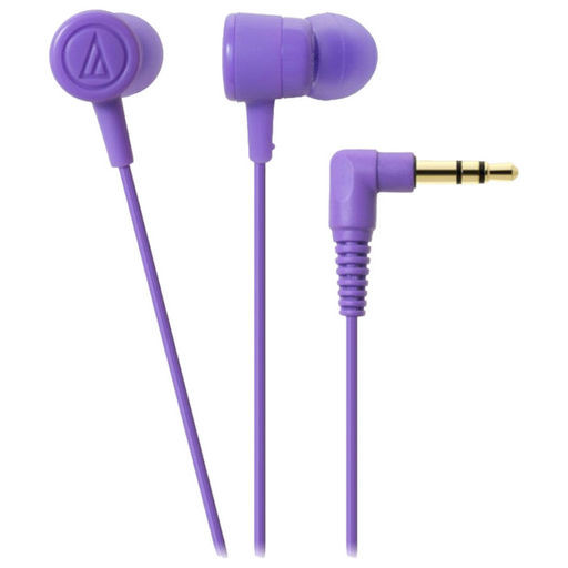 Dip Colour In Ears Earphones Purple