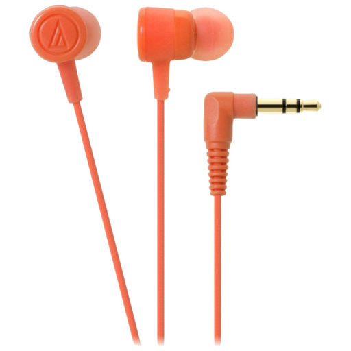 Dip Colour In Ears Earphones Orange