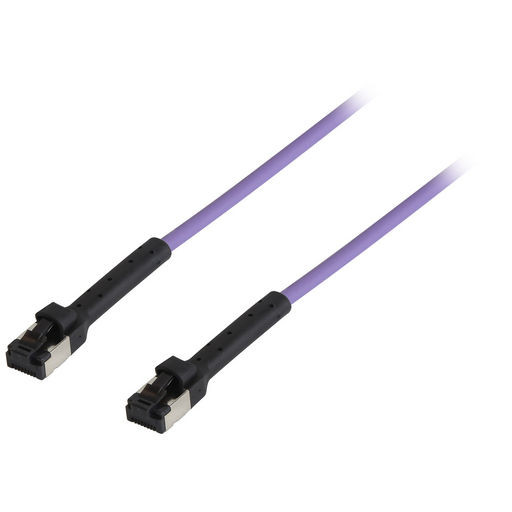 Cat7 U/ftp Bendable Thin Lead 5M Purple