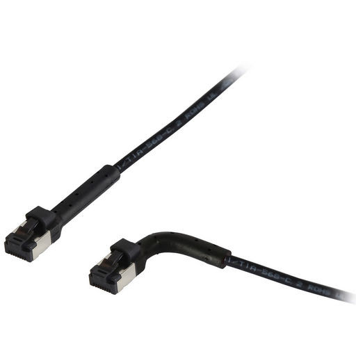 Cat7 U/ftp Bendable Thin Lead 5M Black