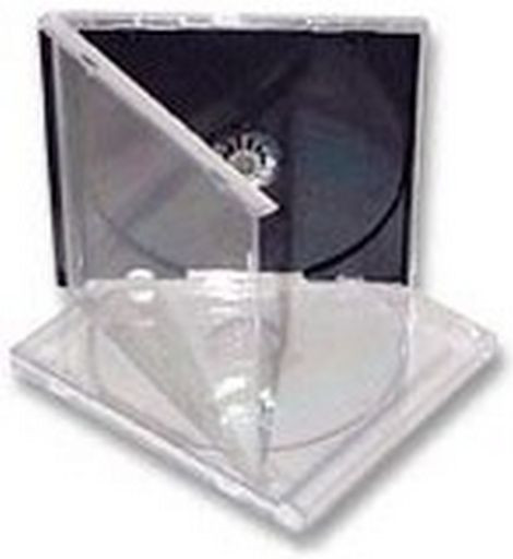 STANDARD JEWEL CASE - JWL1B CD CASE 1 PCS - Black