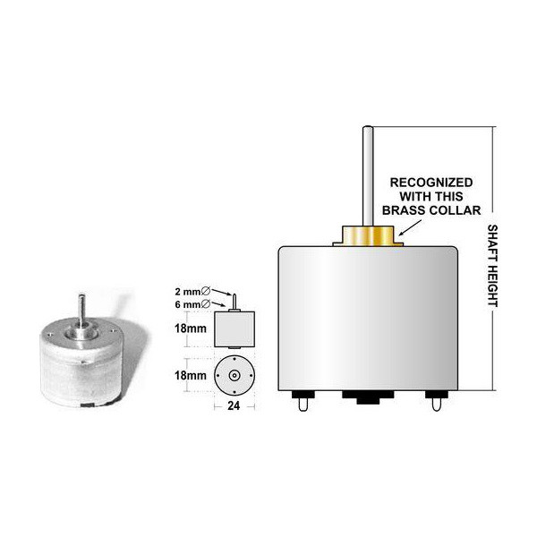 SUNKO - BRASS COLLAR - MTR8147-28 MOTOR - 8147, MM9G20T05-5, MM9G20T055