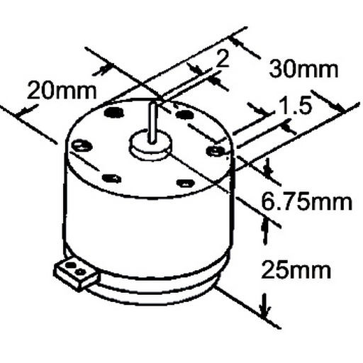 CAR DECK MOTOR - ELECTRONIC GOVERNOR - EG520ED3B MOTOR