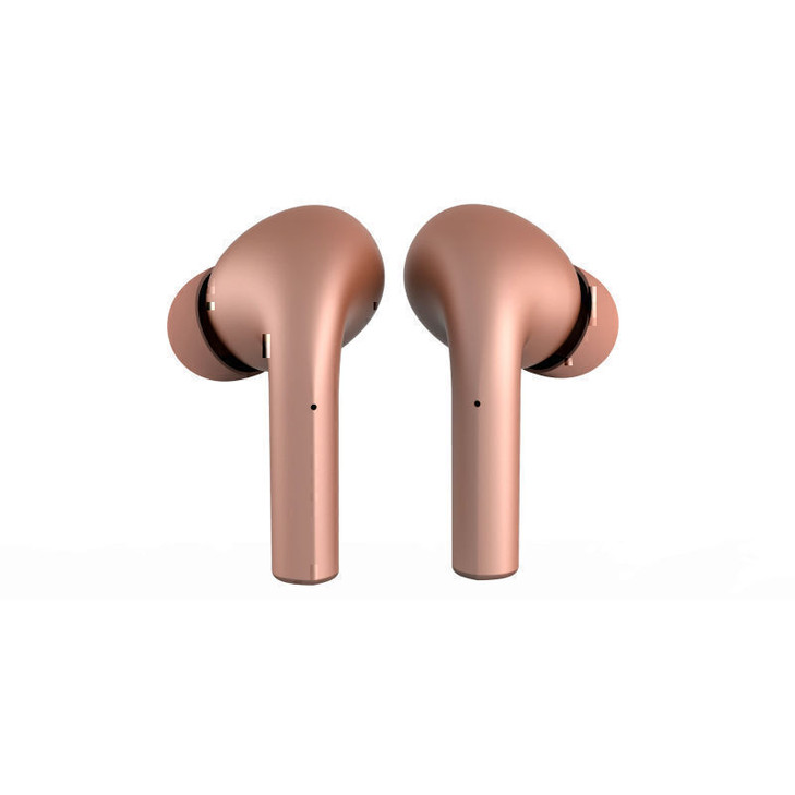 Moki Pods True Wireless Stereo Earbuds - Rose Gold