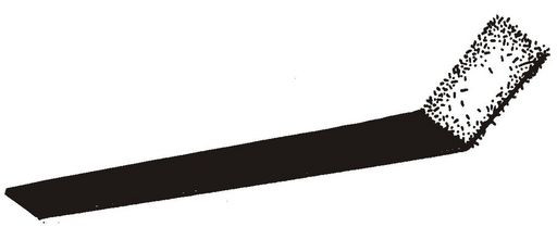 CHAMOIS CLEANING SWAB - DAICHI - VCS10 CHAMOIS STICK