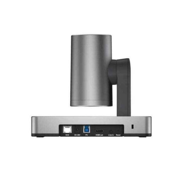 Yealink Black UVC86 4K Dual-Eye Intelligent Camera with USB Port, includes VCR20 Remote Control, 7m USB Cable, 7m Network Cable, Wall Mount Bracket and Power