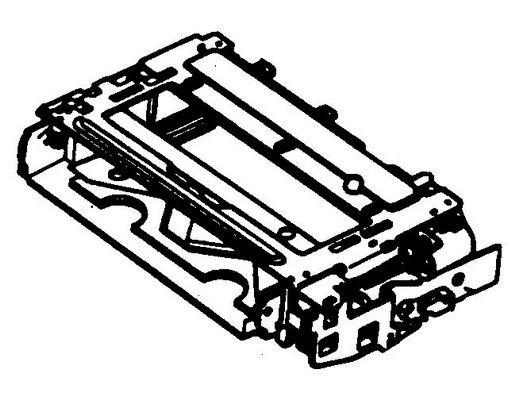PANASONIC HOUSING - VXA2450/2562 CASS. UPPER - Suits NVG10, NVG11, NVH70