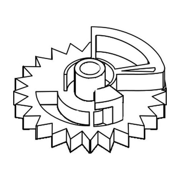AKAI CAM GEAR No.4 - MZ353169 GEAR 4 - Suits VS202, VS303, VS603, VS606, VS607