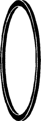 BELTS - COMMON SIZES USED IN VCR / DVD / CD - 1432564T03200 - 17.6X1.65