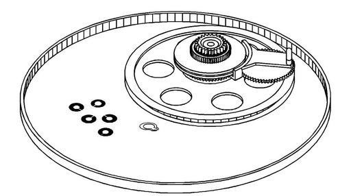 PANASONIC GEAR KIT - VXP0917K GEAR KIT - 482252881246, VDV0159, VXP0767, VXP1050
