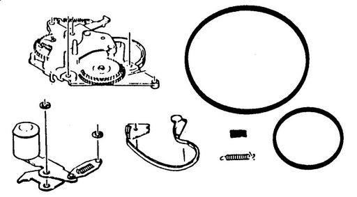 ORIGINAL JVC OVERHAUL KIT - PTU96078-2 OVERHAUL KIT - PTU960782