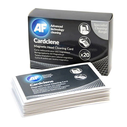 CARDCLENE SWIPE MACHINE CLEANERS - CCP020 CLEAN CARD (20PK)