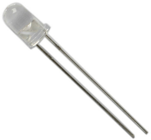 5mm BRIGHT LED - LED5UBR ULTRA BRIGHT - RED