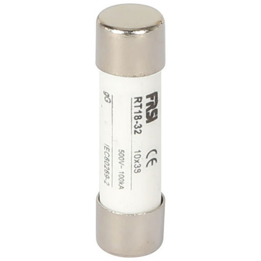 FUSES CERAMIC 10 x 38mm 5AG - HRC-20 FUSE 10X38MM 20A - HRC20