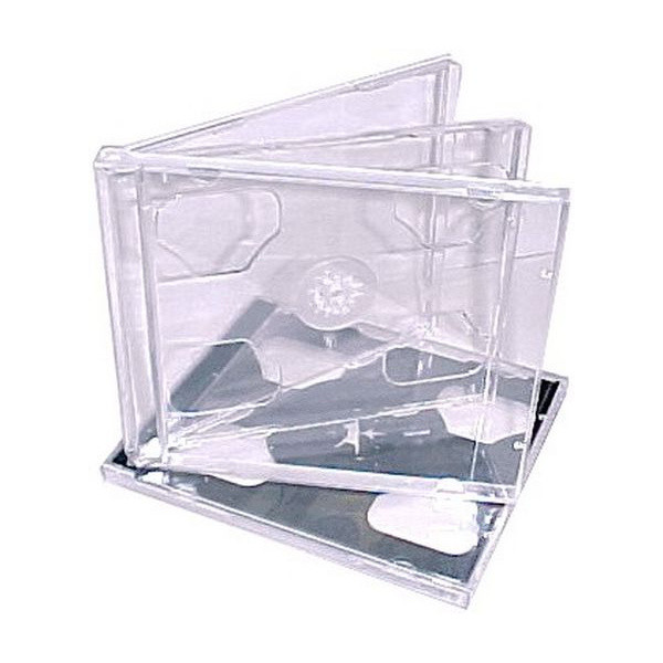 CD JEWEL CASE DOUBLE - JWL2C DOUBLE JEWEL CLEAR
