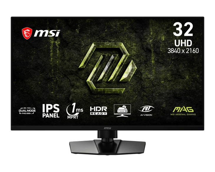 32" MSI MAG 321UPD E14 (4K DUAL MODE) GAMING MONITOR