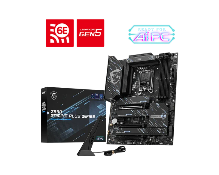 MSI MAG Z890 GAMING PLUS WIFI6E MOTHERBOARD