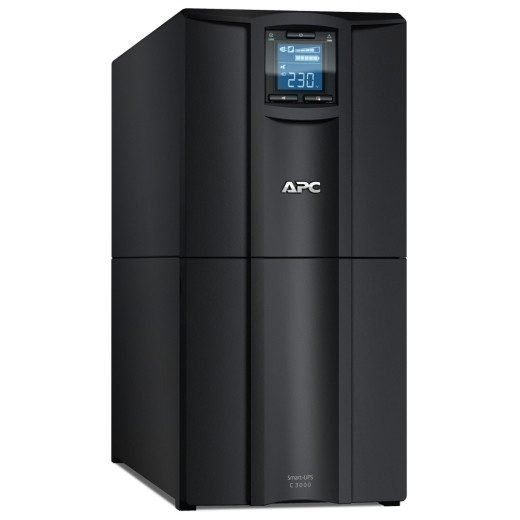 APC SMART UPS (SMC) 3000VA IEC(8) USB SERIAL LCD TOWER15AMP 2YR WTY