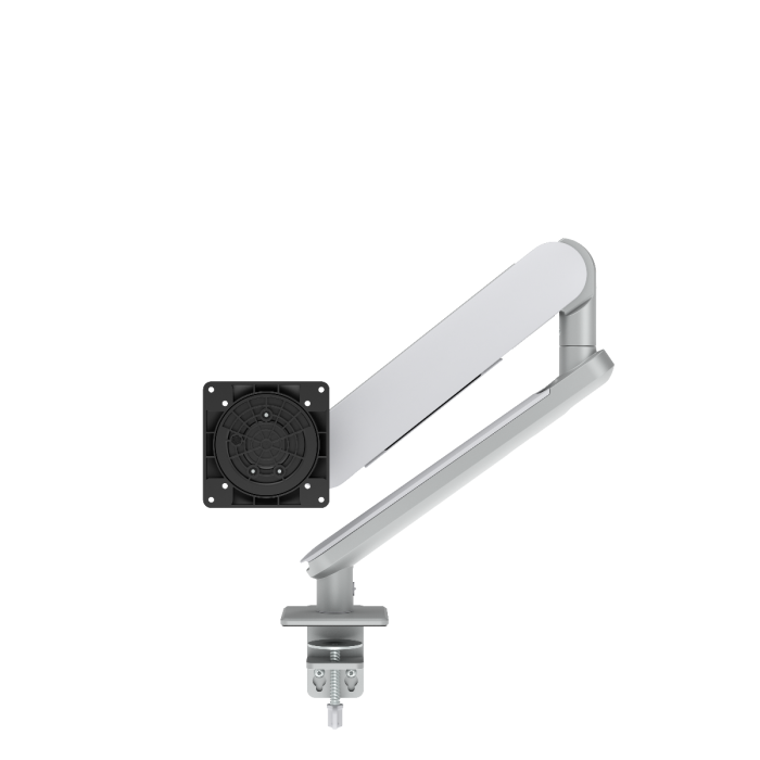 ATDEC ORA SINGLE DYNAMIC MONITOR ARM F CLAMP UPTO 35"/8KG UPTO VESA 100x100 SILVER 10YR