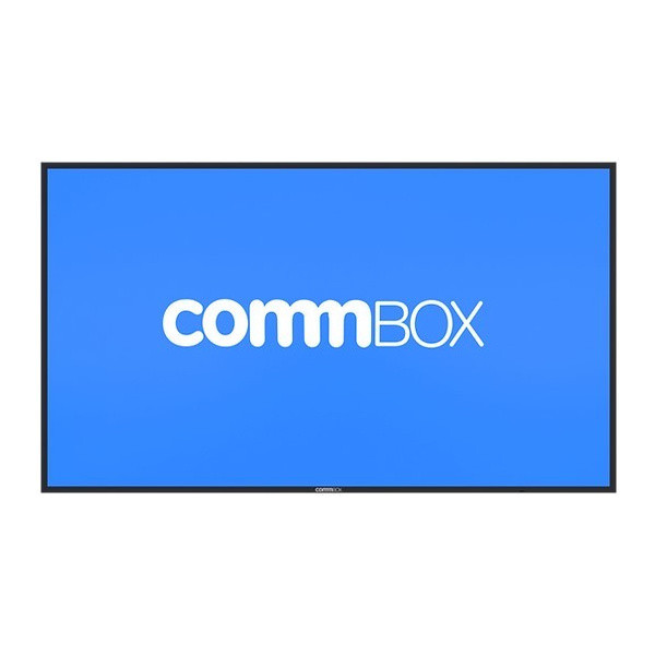 COMMBOX (CBDI0186) 86"INTELLIGENT 4KUHD DISPLAY 24/7 HDMI ANDROID11 WALL BRACKET 5YR WTY